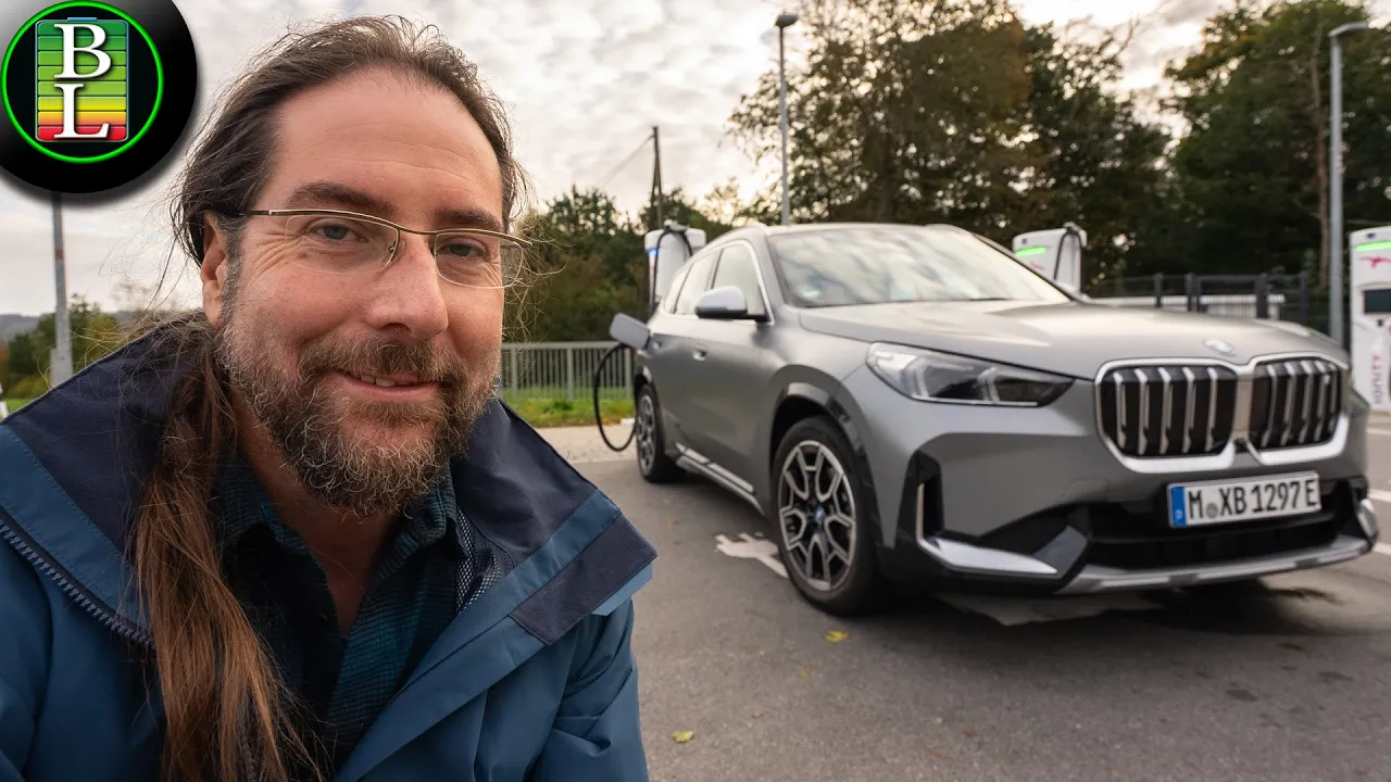 BMW iX1 xDrive 30 - 130 km/h range test