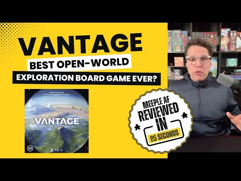 Vantage Board Game Honest Review. The Most Immersive Board Game I Own