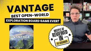 Vantage Board Game Honest Review. The Most Immersive Board Game I Own
