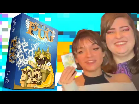 Sisters Play "Pick the Pug" Card Game | All Ages of Geek