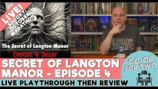Secret of Langton Manor - Episode 4 (finale) - Livestream playthrough