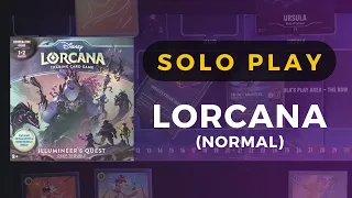 Lorcana Solo Mode - A Dark Realm Battleground Playthrough | DaniCha