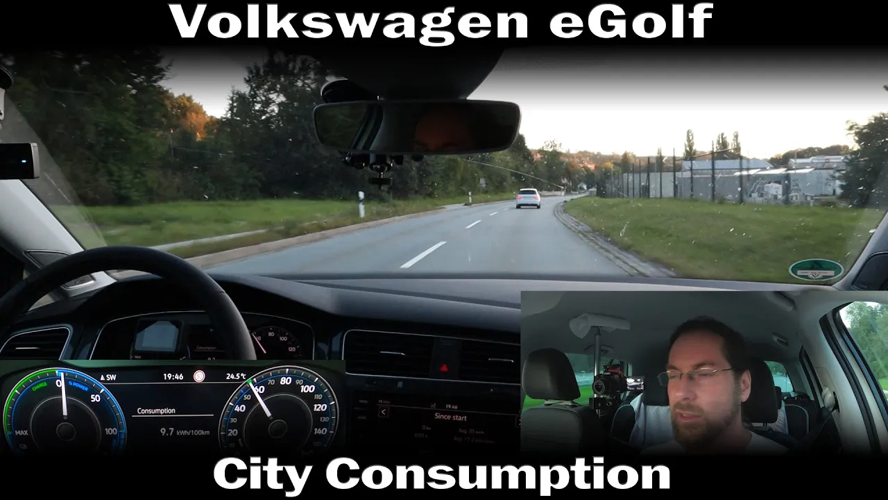 VW eGolf - City Consumption