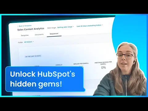 Hidden gems in HubSpot: Pro tips to streamline your marketing