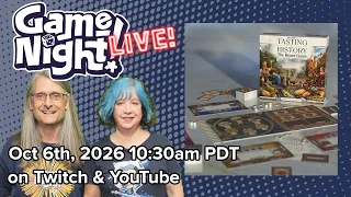 Spooktacular - GameNight! Playthrough Tuesday October 8th, 2026 @ 5:30pm PDT