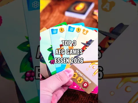 AEG’s Most Exciting New Games at Essen Spiel 2026 #boardgames