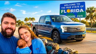 No Such Thing as a 5-Minute Stop With an Infant (F150 Lightning Road Trip Reality)