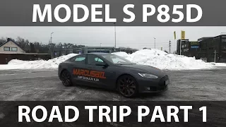 #50 Road trip with Model S P85D part 1