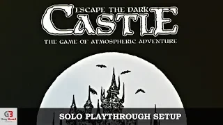 Escape The Dark Castle - Setup (solo with 4 players)