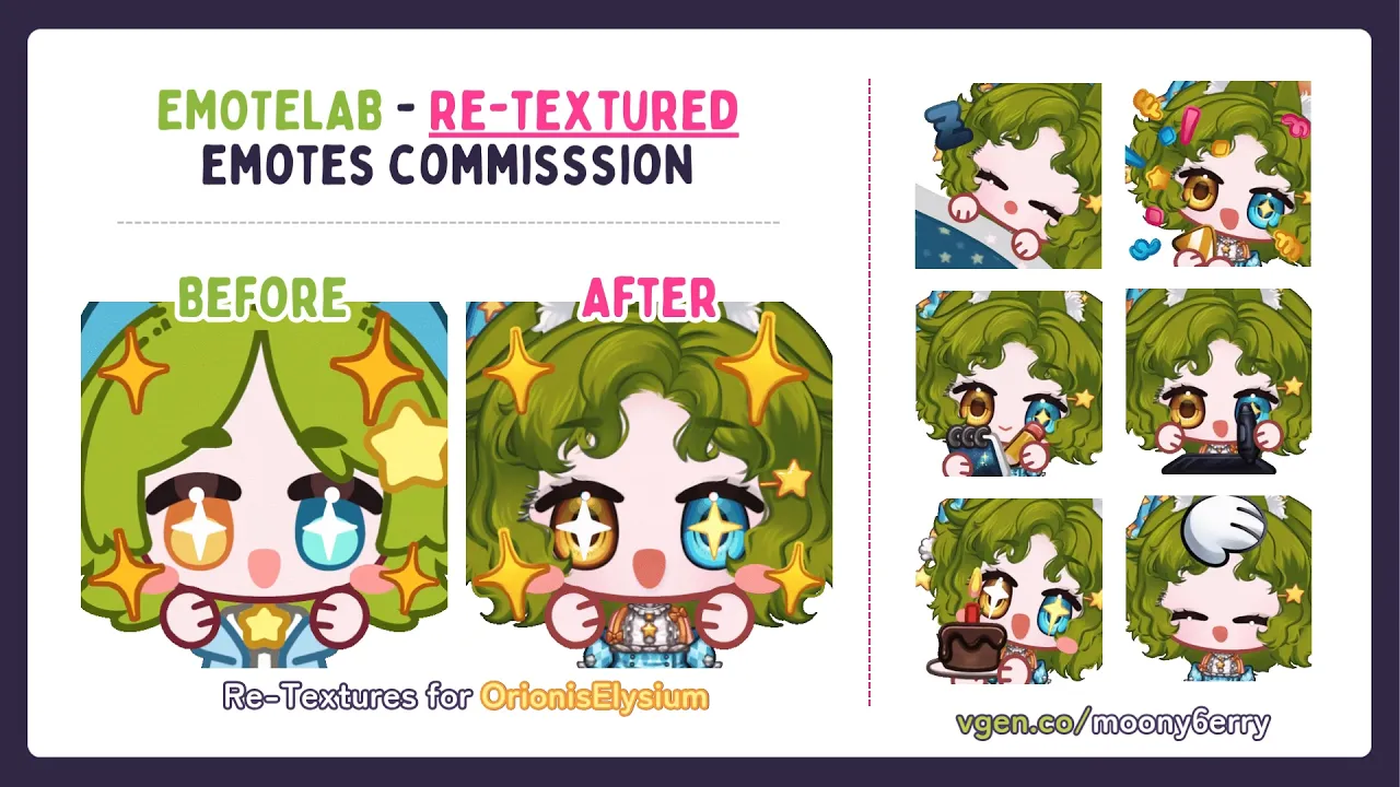 🌸【 EmoteLab | Custom Model Re-Textures 】 by ⧼ moony 🍓🌸⧽ he / him ₍ᐢᐢ ...