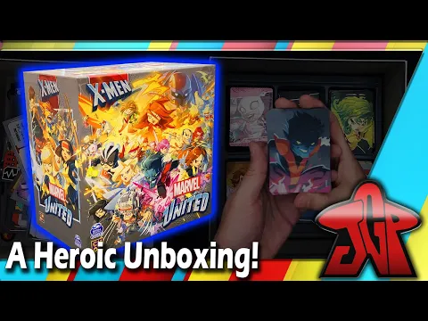 Marvel United: Stretch Goal Heroes unboxing
