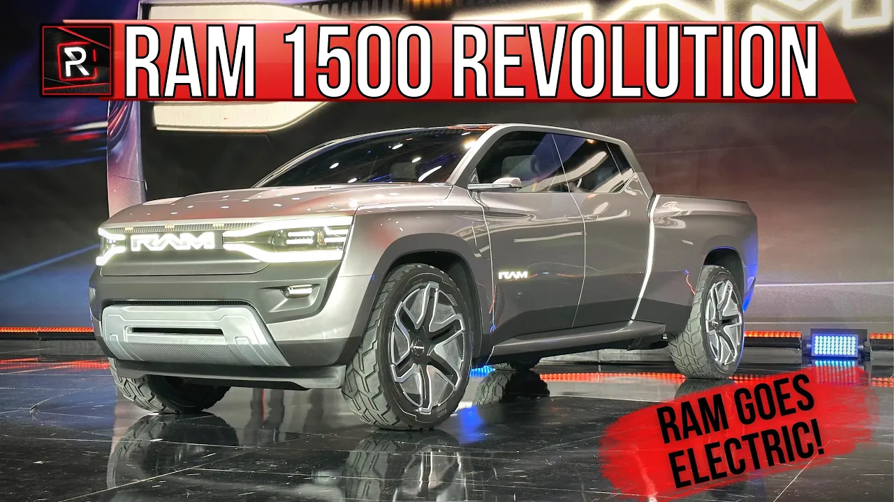 The 2024 Ram 1500 Revolution Brings The Electric Truck Fight to GM, Ford & Rivian
