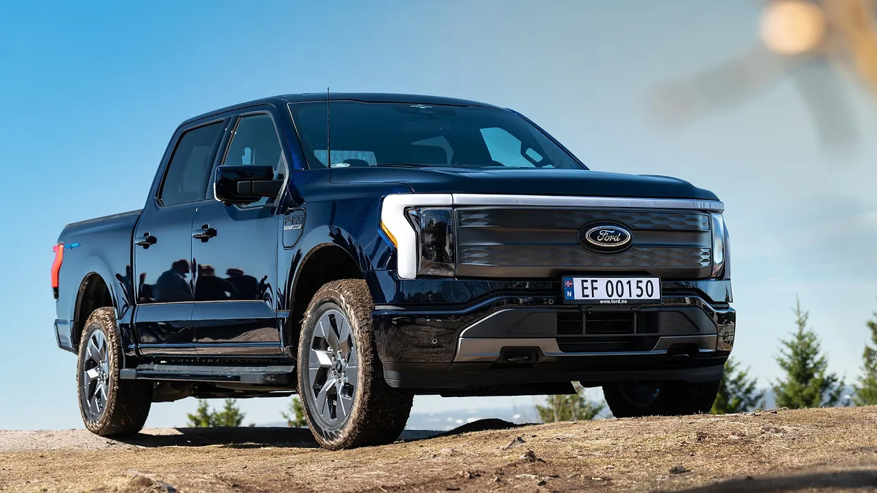 Sniktitt: Ford F-150 Lightning - endelig i Norge!