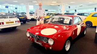 Iconic Sale preview at Silverstone BRDC Classic 24/25th July. AMG, Integrale, Alfa GTA, Jaguar XJ13