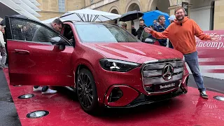 My First Look At The Mercedes GLC Electric! Incredible Specs In The Shadow Of BMW iX3