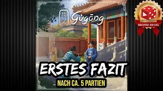 Gugong (Andreas Steding 2018) - Erstes Fazit nach ca. 5 Partien - Brettspiele im Test