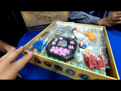 Gugong Deluxe - Unboxing - GenCon 2018 - Jack Explicador