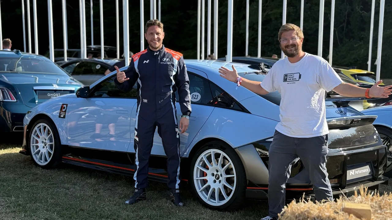 Hyundai IONIQ 6 N Launches! My First Ride Up The Hill At Goodwood Festival Of Speed