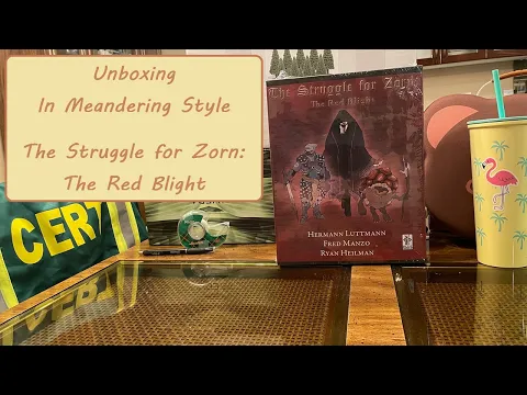 Unboxing The Struggle For Zorn - Red Blight