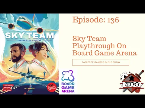 Sky Team Playthrough On Board Game Arena