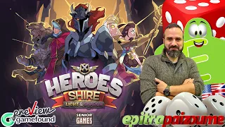 Heroes of the Shire Light & Shadow - A Preview Video (EN) by Epitrapaizoume