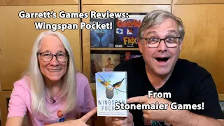 Play Birds, Gather Food, & Lay Eggs! Garrett's Games Reviews Wingspan Pocket from Stonemaier Games
