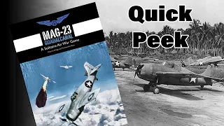 MAG-23 : Guadalcanal A Solitaire Air War Game