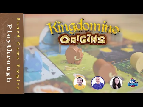 Kingdomino Origins Playthrough - Blue Orange Games