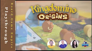 Kingdomino Origins Playthrough - Blue Orange Games