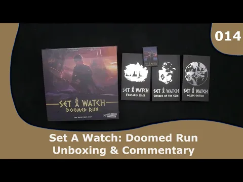 Set A Watch: Doomed Run - Unboxing and Commentary | 014 | CulBlu Unboxing