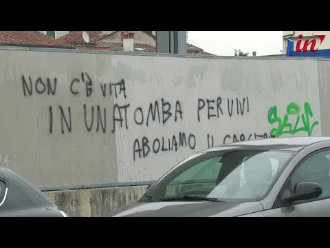 <span style="color:var(--accent)">Video:</span> “No 41 bis”, anche a Lucca scritte in sostegno a Alfredo Cospito contro il ‘carcere duro’