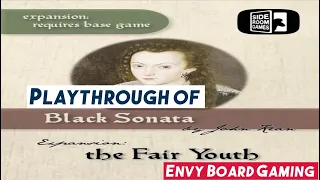 Black Sonata: Fair Youth (Rendezvous module) playthrough