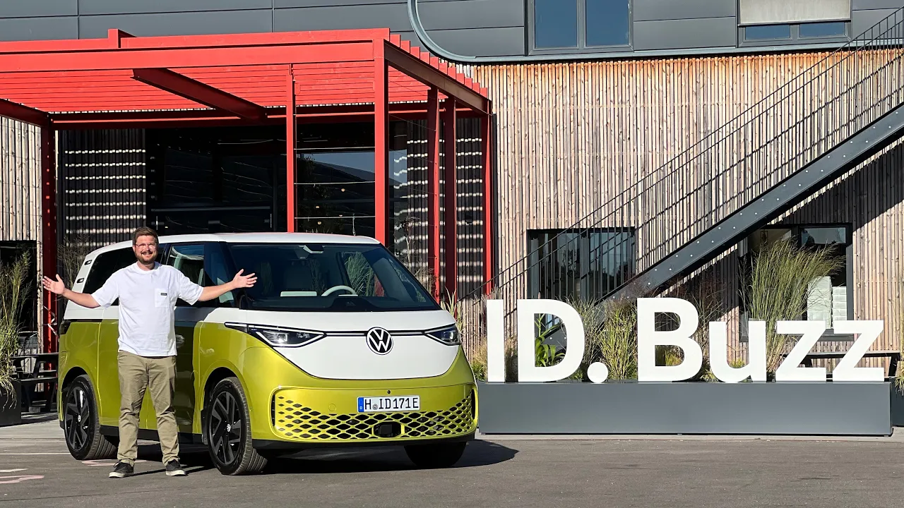 I Drive The Volkswagen ID. Buzz For The First Time!