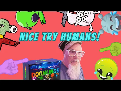Create the next lifeform! Doomlings boardgame quick review.