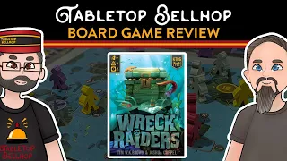 Wreck Raiders Review, a strategic worker placement kids' board game that's also great for adults