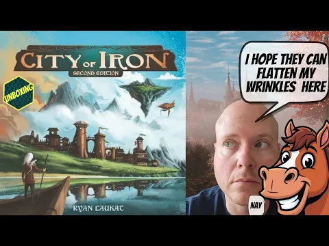 City Of Iron Second Edition - A Boardgamechuck Unboxing