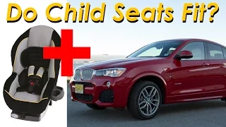 2015 BMW X4 Child Seat Review - In 4K