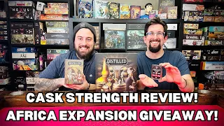 Distilled Cask Strength Expansion First Impression! Africa Expansion Giveaway!! - Paverson Games