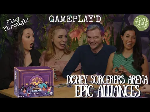 Disney Sorcerer's Arena EPIC ALLIANCES - Playthrough with Becca, Xander, Kailey, Kelly