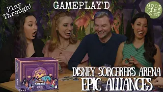 Disney Sorcerer's Arena EPIC ALLIANCES - Playthrough with Becca, Xander, Kailey, Kelly