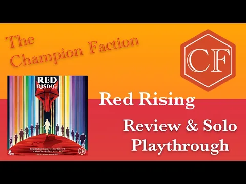 Red Rising Solo Playthrough and Review