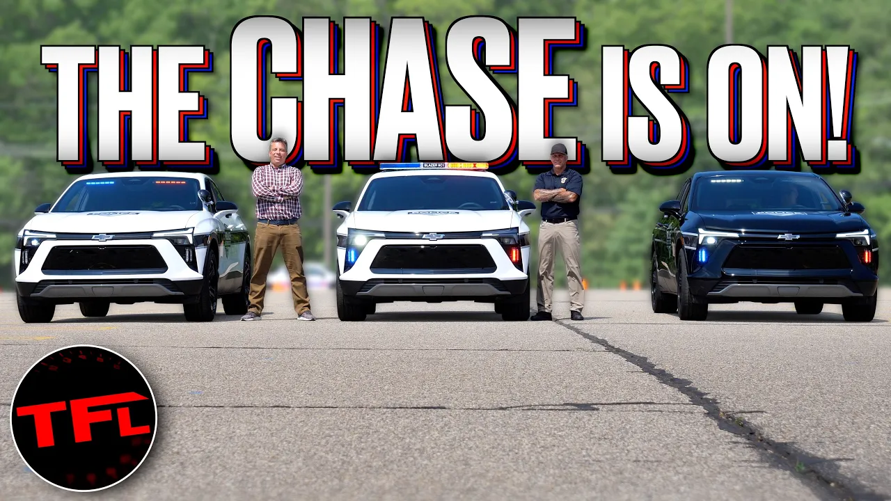 The New Cop Car to Watch Out For: I Drive (and Get Chased By) the Chevy Blazer EV PPV!