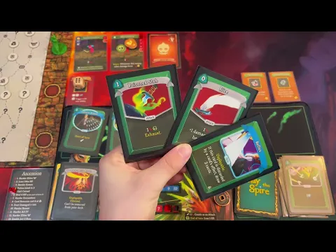Slay the Spire: The Board Game - Ascension 5 Silent Solo Playthrough (Act 1)