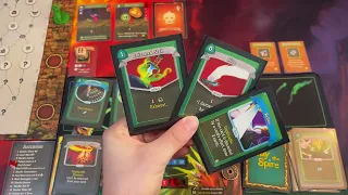 Slay the Spire: The Board Game - Ascension 5 Silent Solo Playthrough (Act 1)