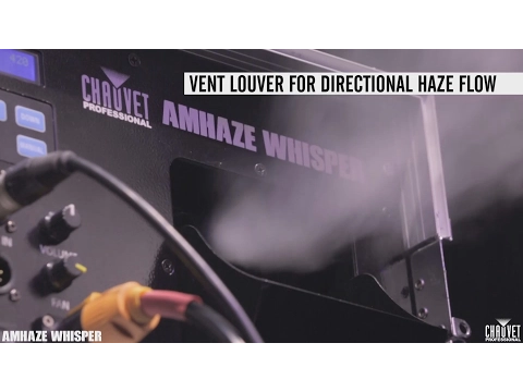 Product video thumbnail for Chauvet AMHAZE Whisper Silent Production Haze Machine