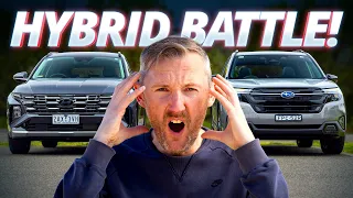 New Subaru Forester Hybrid vs Hyundai Tucson Hybrid | 2025 Best Mid-Size Hybrid SUV in Australia?