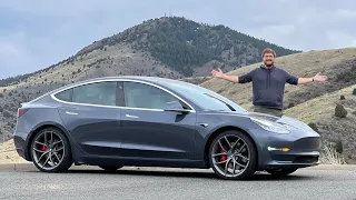 2019 Tesla Model 3 Takes On The Hogback Challenge! Can The Radar Equipped Car Match Vision-Only?