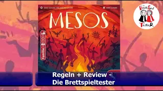 Mesos von Pegasus Spiele - Regeln + Let´s Play + Review - Brettspiel - Die Brettspieltester