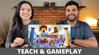 Gods & Mortals - Teach & Playthrough