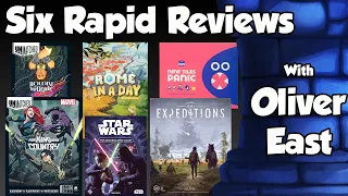 Six Rapid Reviews - with Oliver East
